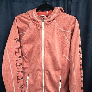 Harley-Davidson Coral Zip-Up Hoodie